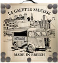 Kit de jeu de palets breton - Le food truck Galette Saucisse