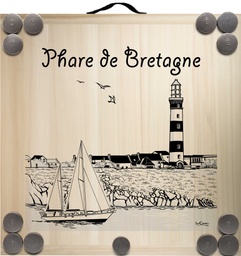 [4398] Kit de jeu de palets breton - Phare de Bretagne -