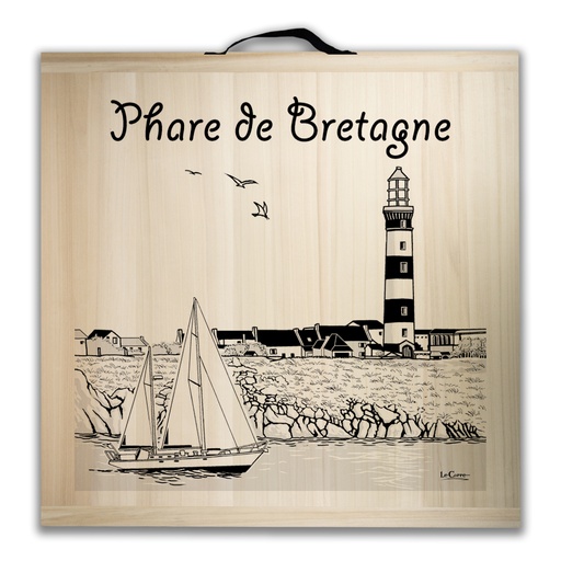 [4398] Kit de jeu de palets breton - Phare de Bretagne -