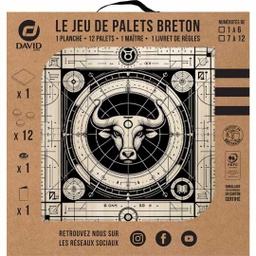 [4701] Kit de jeu de palets breton - Taureau