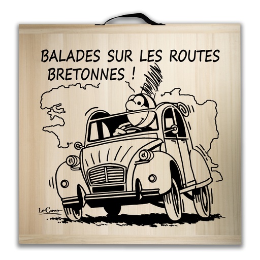 [1571] Kit de jeu de palets breton - Balade sur les routes bretonnes