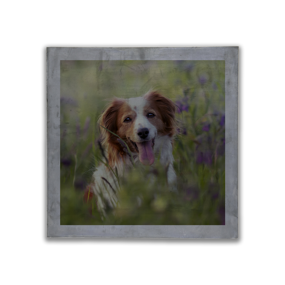 Plaque plomb  45 x 45  x 7 mm Personnalisée
