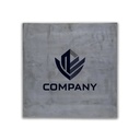 Plaque plomb 45 x 45 x 7 mm personnalisée & sa housse