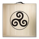 Kit de jeu de palets breton - Triskell
