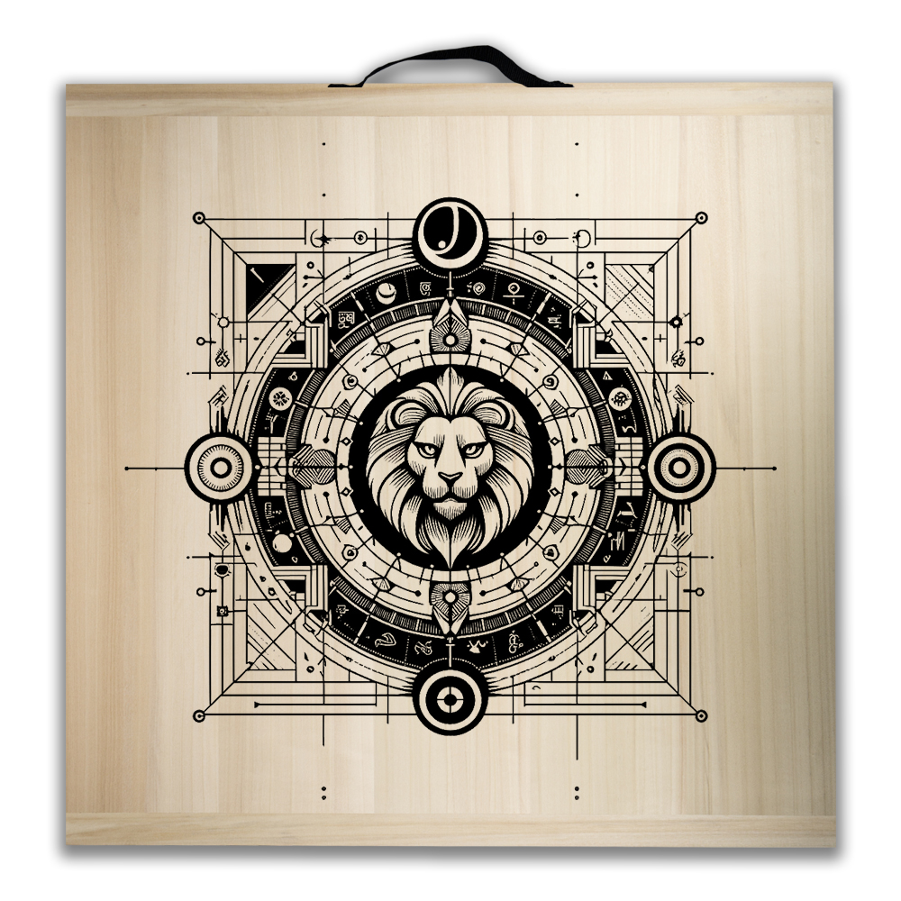 Kit de jeu de palets breton - Lion