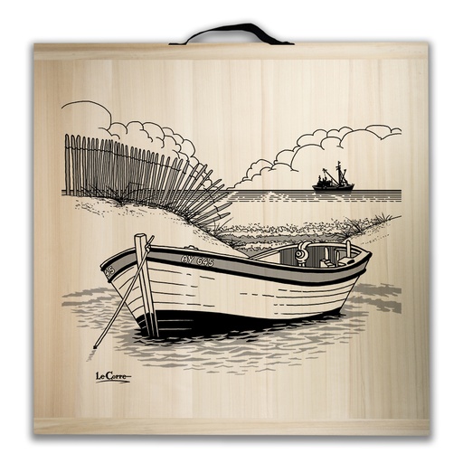 [2745] Kit de jeu de palets breton - Barque au mouillage