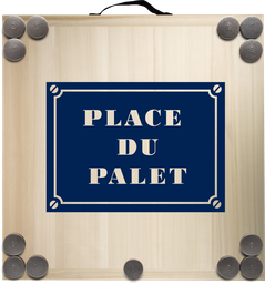 [2820] Kit de jeu de palets breton - Place du Palet