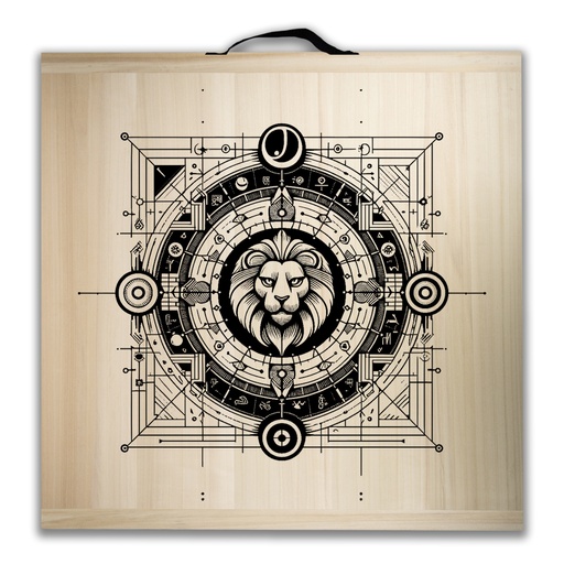 [4770] Kit de jeu de palets breton - Lion