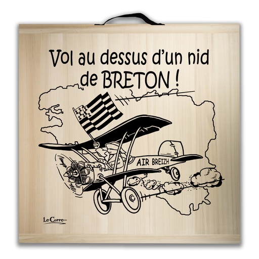 [1373] Kit de jeu de palets breton - Vol au dessus d'un nid de bretons