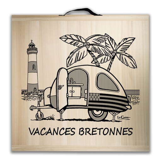 [2752] Kit de jeu de palets breton - Vacances bretonnes