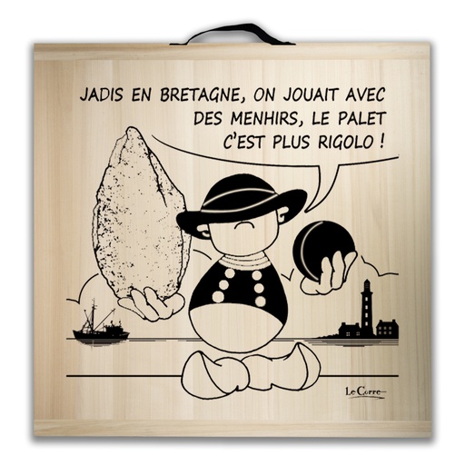 [772] Kit de jeu de palets breton - Menhir