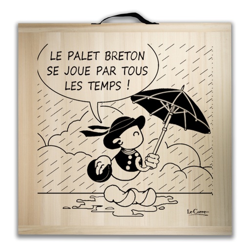 [734] Kit de jeu de palets breton - Crachin breton