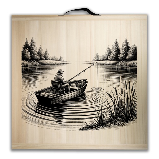 [4954] Kit de jeu de palets breton - Pêcheur