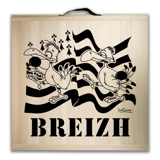 [2998] Kit de jeu de palets breton - Les mouettes bretonnes