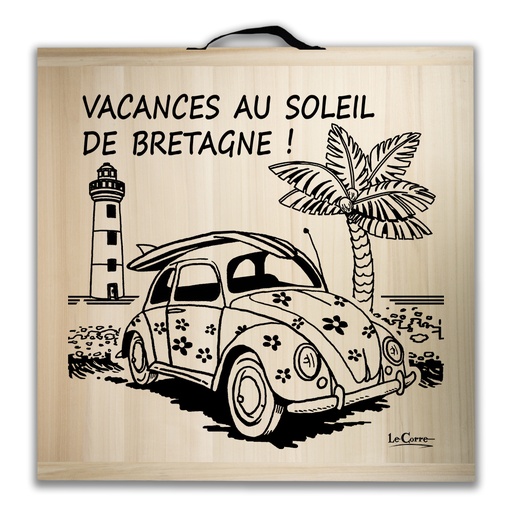 [1564] Kit de jeu de palets breton - Vacances au soleil de Bretagne