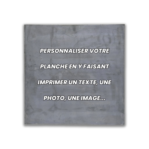 [5210] Plaque plomb  45 x 45  x 7 mm Personnalisée